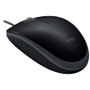 Logitech B110 Silent Ratón Óptico Negro